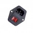 Роз'єм живлення IEC320 C14 AC-01-A